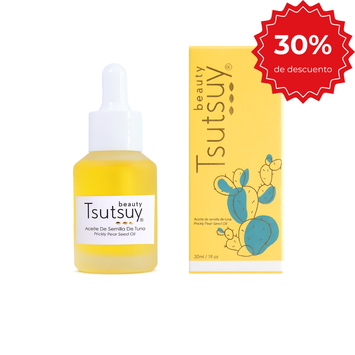Aceite de Semilla de Tuna 30 ml